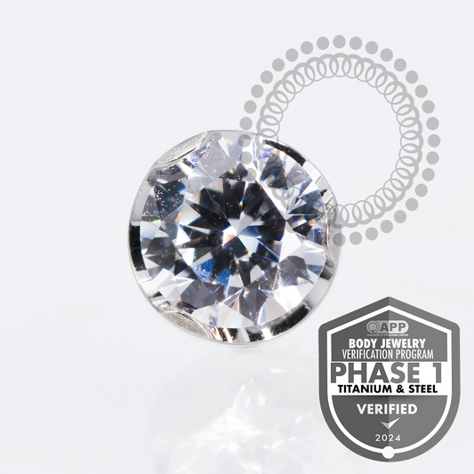 TT10 Top Light Point Push Pin | Titanium Mill®