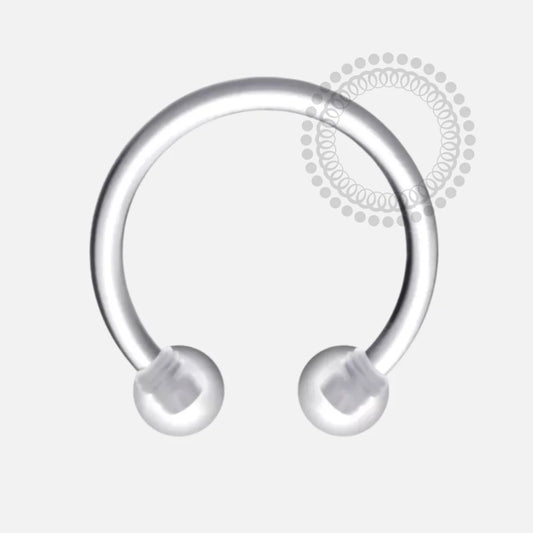 BIO03 Piercing Ferradura Silicone