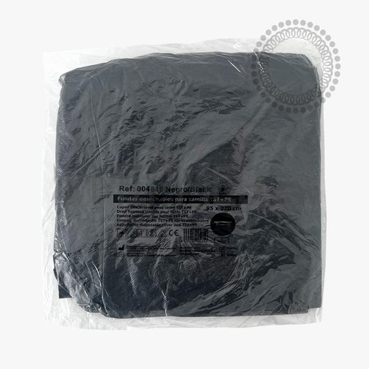 DC11 Lençol Ajustável Preto PP+PE - 30g - 95x220cm