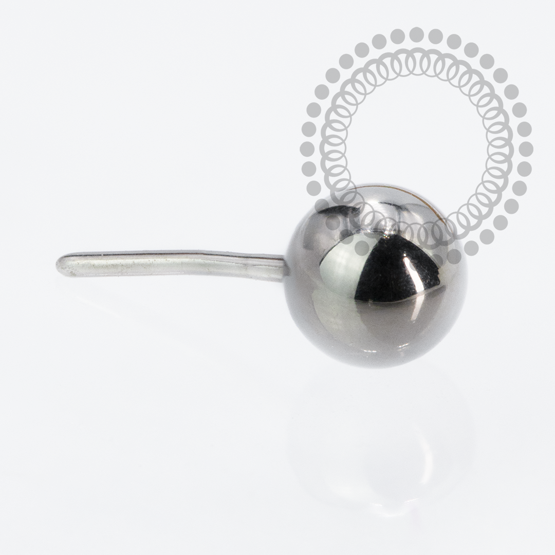 TN2223 Topo Esferas Push Pin Titânio ASTM F136