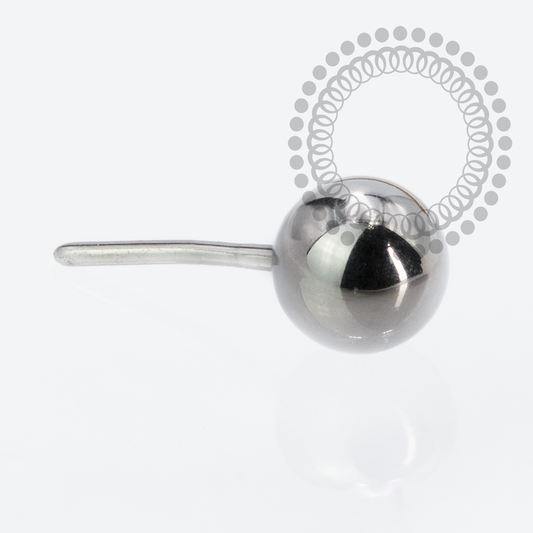 Topo Esferas Push Pin Titânio ASTM F136