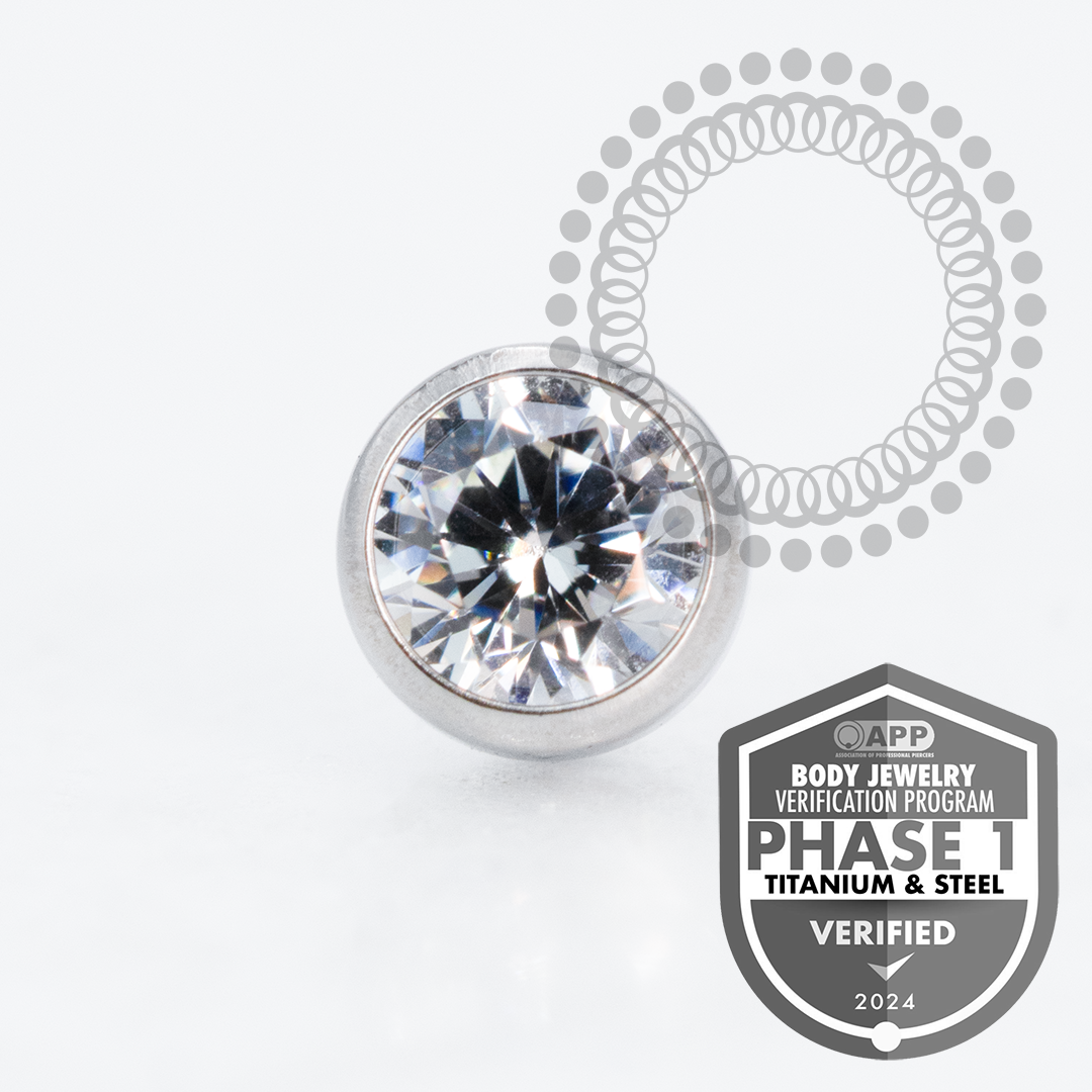 TT28 Topo Zirconia Flat Abaulado Rosca Titânio Mill®