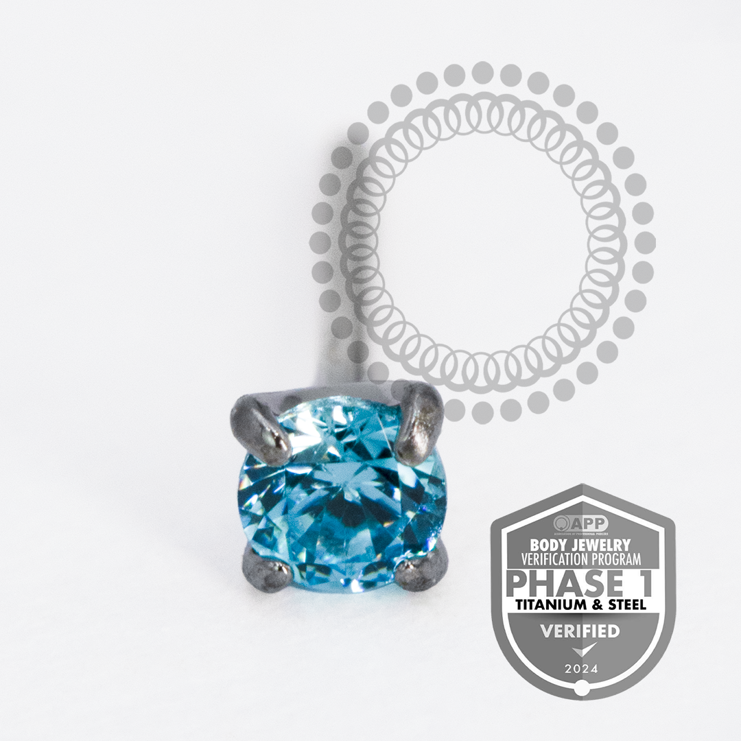 TT10 Topo Ponto de Luz Push Pin | Titânio Mill®