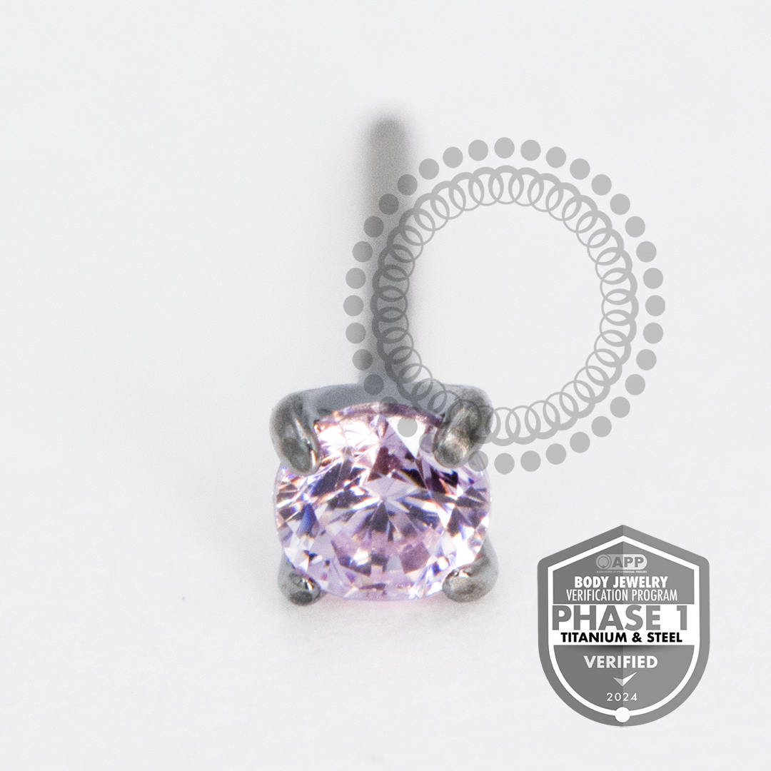 TT10 Topo Ponto de Luz Push Pin | Titânio Mill®