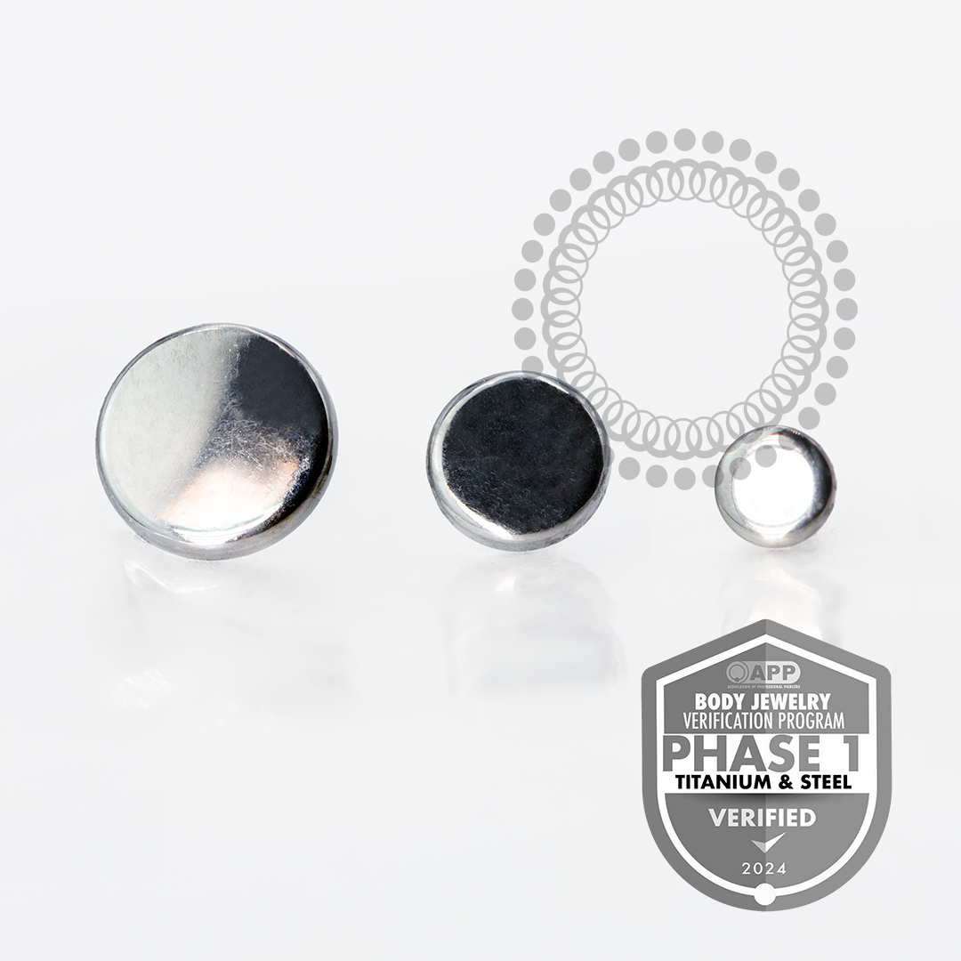 TT11 Topo Disco Flat – (16G) Rosca Interna | Titânio Mill®