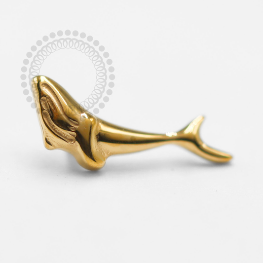 TN1432 Whale Top Titanium PVD Gold