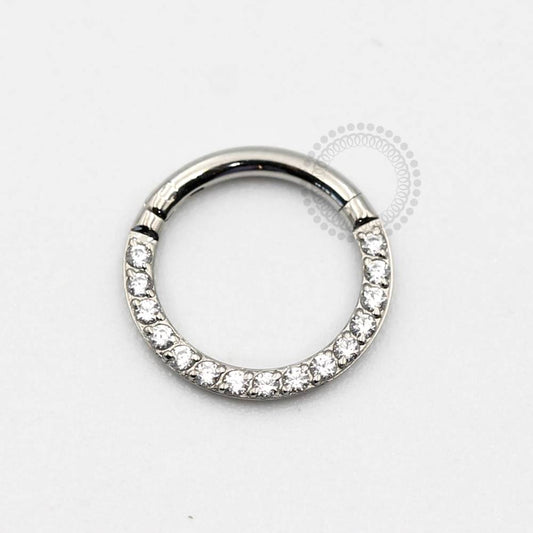 TN194 Titanium Crystal Studded Front Segment