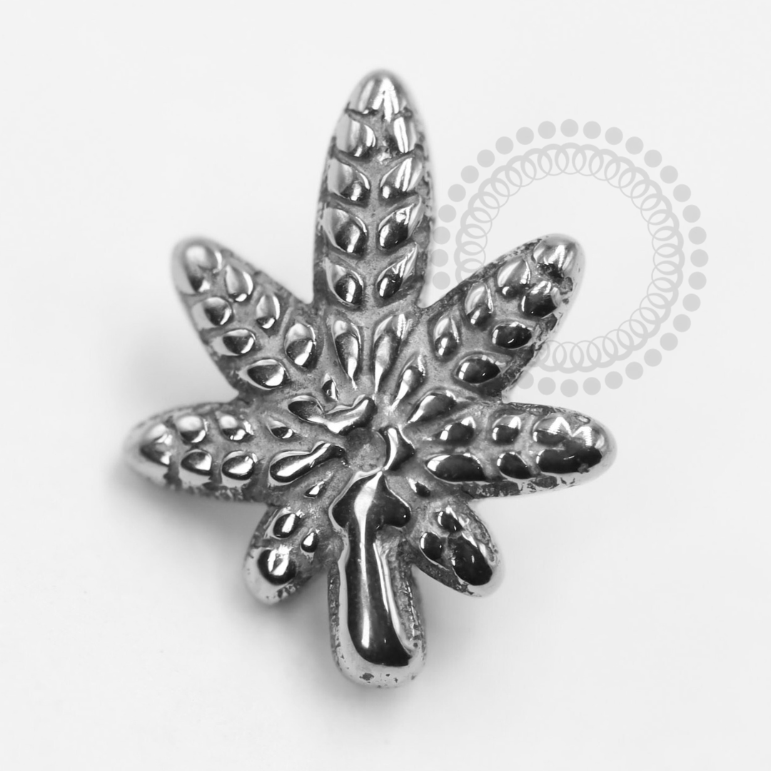 TN1426 Top Leaf Cannabis M Titanium ASTM F-136 