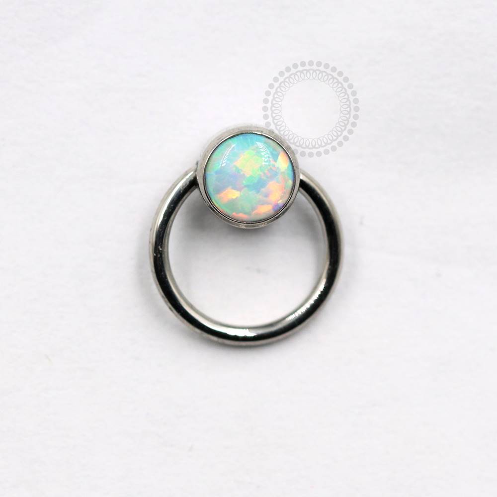 TN863 Titanium White Ring Top