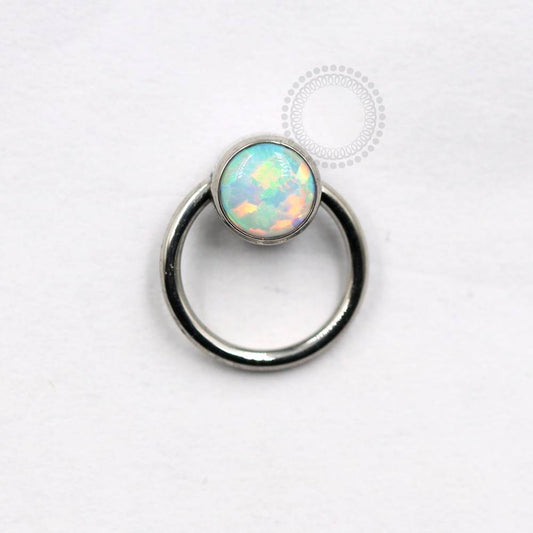 TN863 Titanium White Ring Top