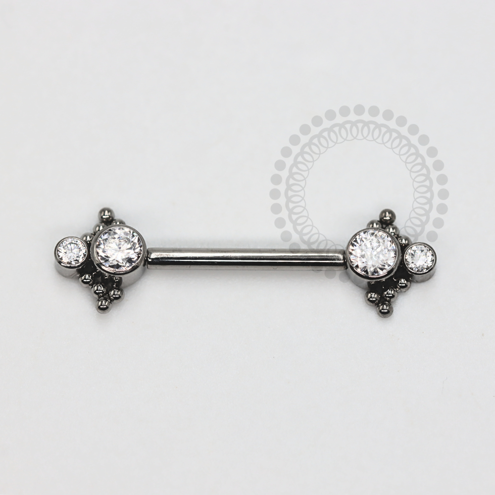 TN1167 Nipple Jewerly Indiana Titânio ASTM F-136