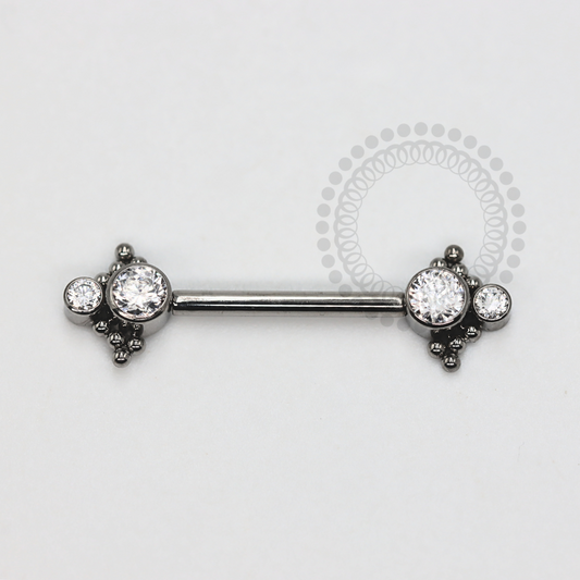 TN1167 Nipple Jewerly Indiana Titânio ASTM F-136
