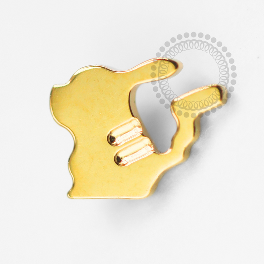 TN1597 Topo Pikachu Titânio PVD Gold