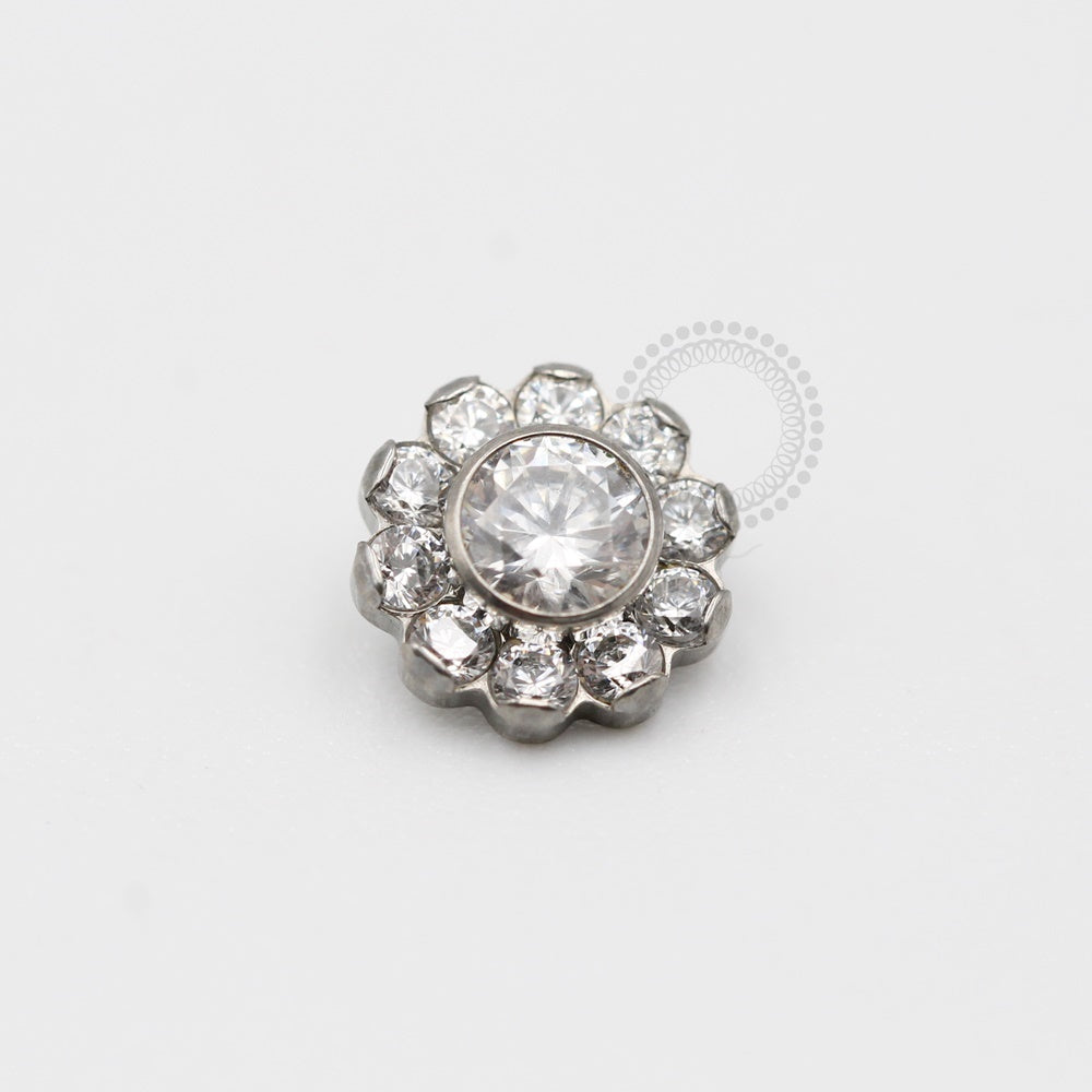 TN362 Topo Flor 11 CZ Titânio