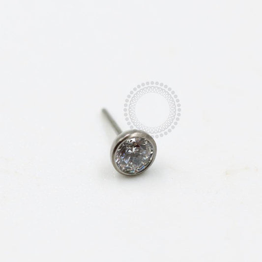 TN992 Topo Ponto De Luz Push Pin Titânio