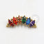 TN667 Topo Cluster 6 Navetes Raimbow Titanio Pvd Gold