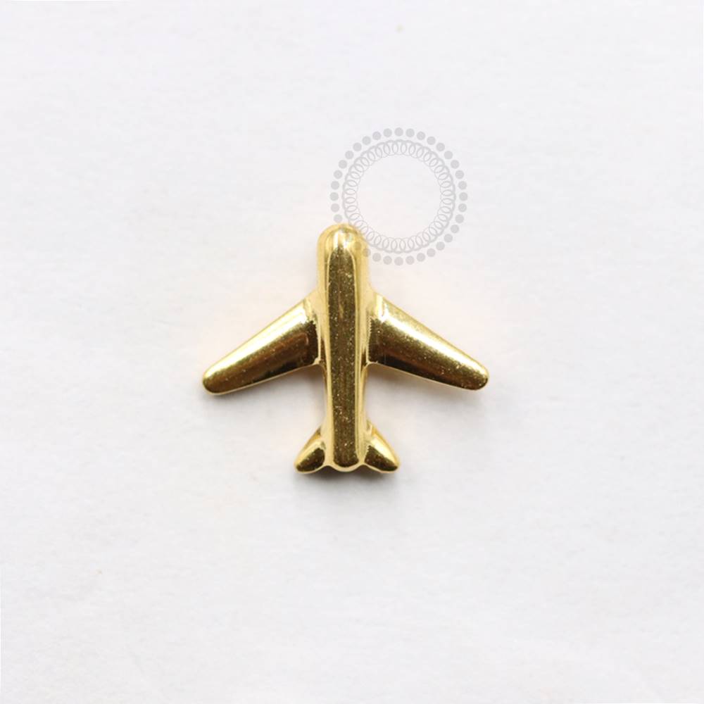 TN882 Topo Avião Liso Titânio Pvd Gold