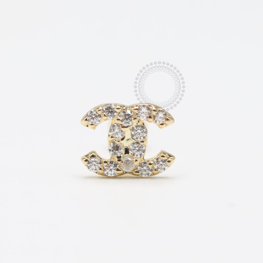 OR38 Microbell Chanel Ouro 18K