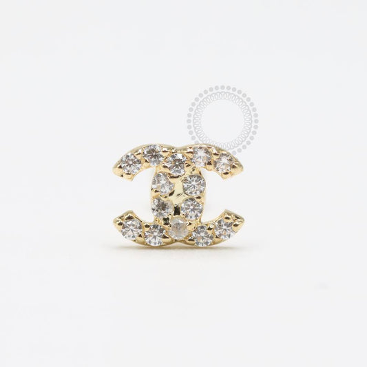 Microbell Chanel Ouro 18K
