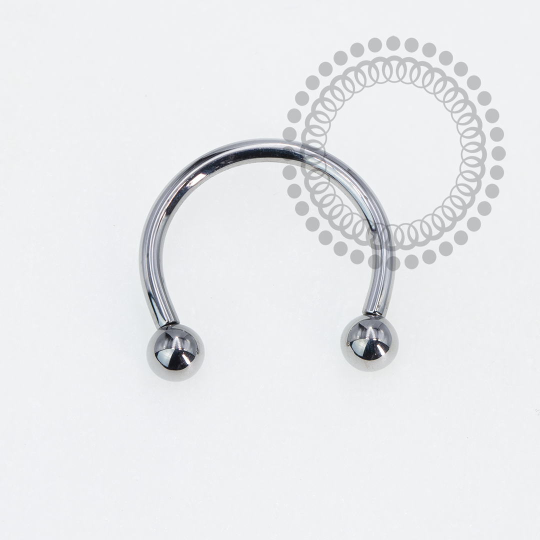 TN2256 Ferradura Push Pin Titânio ASTM F136