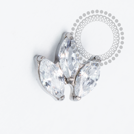 TN2042 Topo 3 Navetes Titânio ASTM F136