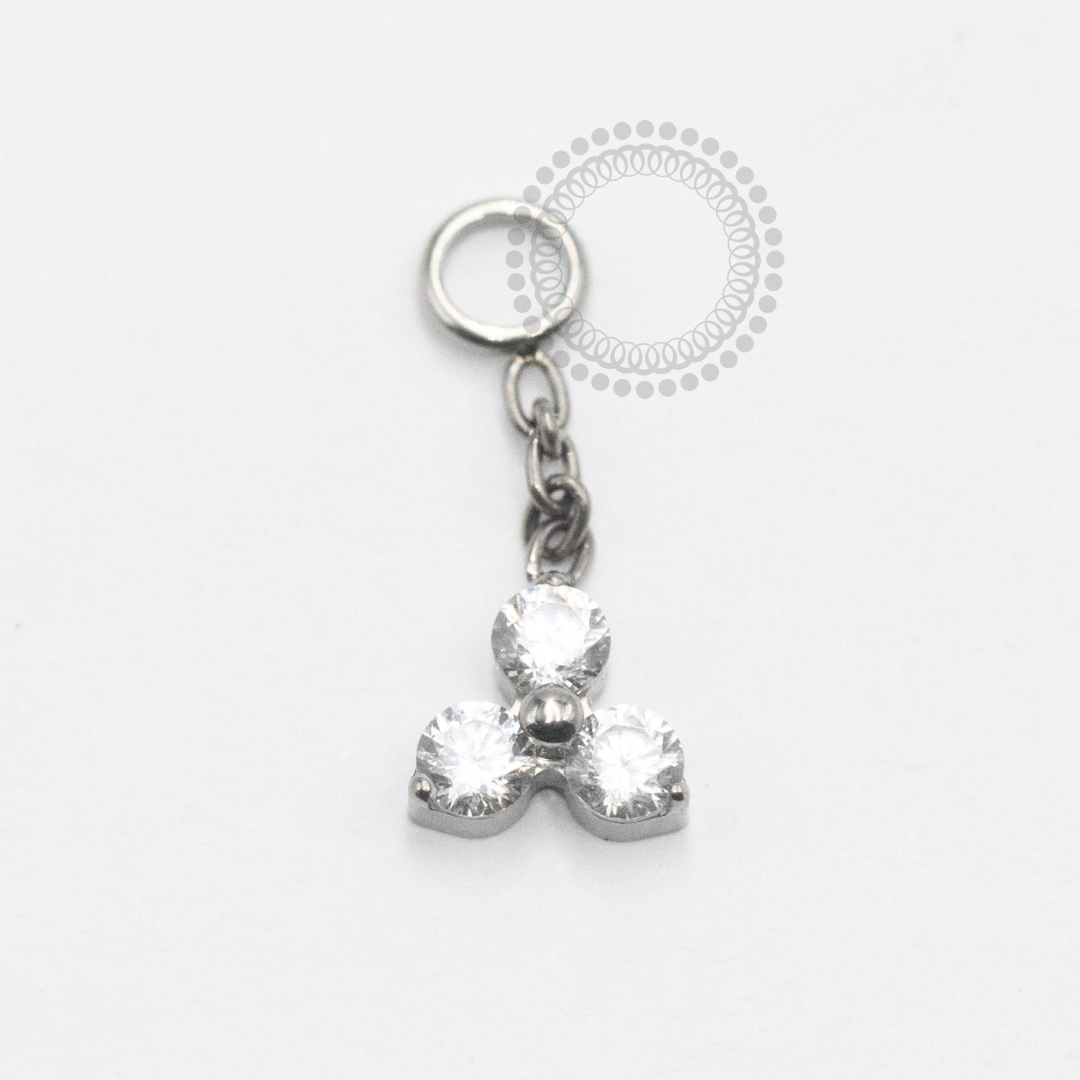TN2397 Pingente Trinity Titânio ASTM F136