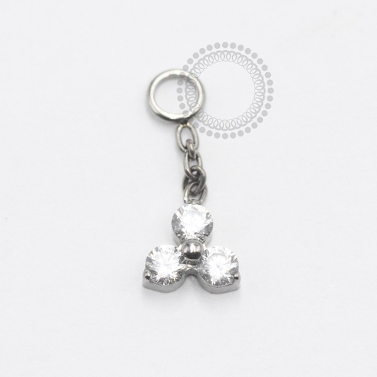 TN2397 Pingente Trinity Titânio ASTM F136