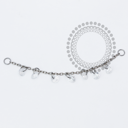 TN2040 Corrente 7 CZ Titânio ASTM F-136