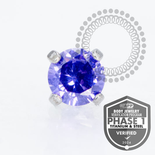 TT10 Top Light Point Push Pin | Titanium Mill®