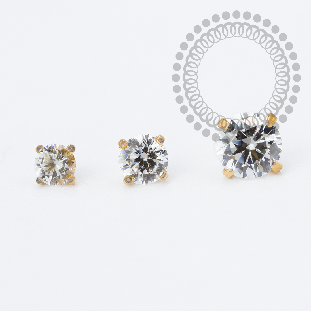 TN2125 Topo Zirconia Titânio PVD Gold