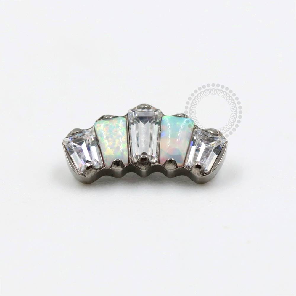 TN303 Cluster Top 5 Shuttles Zirconia / Opal Titanium