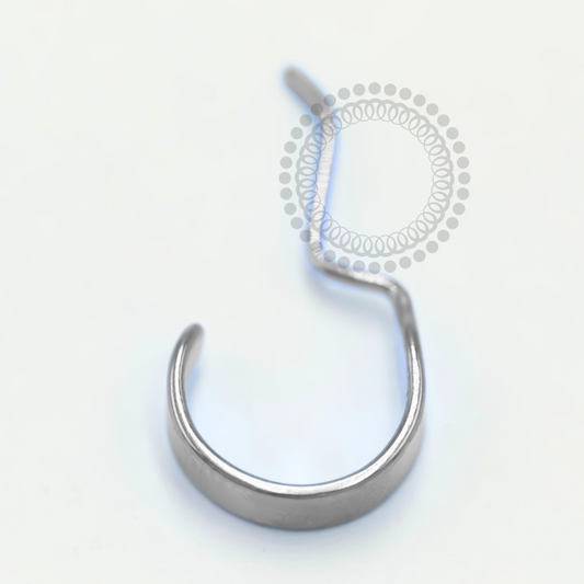 TN1551 Piercing Labial Titânio ASTM F-136