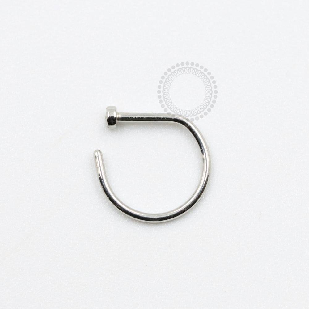 NR32 D ring Aba Nasal 0.8 mm Aço 316L