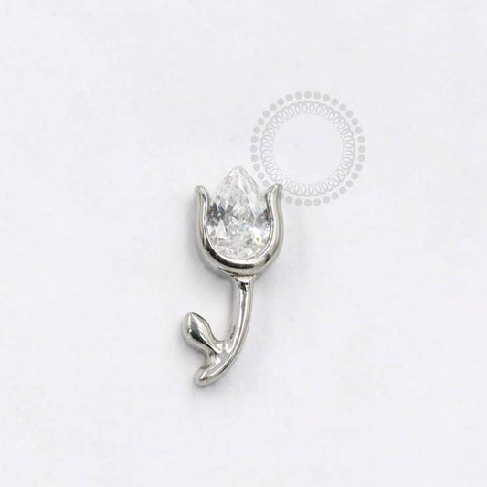 TN896 Topo Mini Tulipa Zirconia Titânio ASTM F136