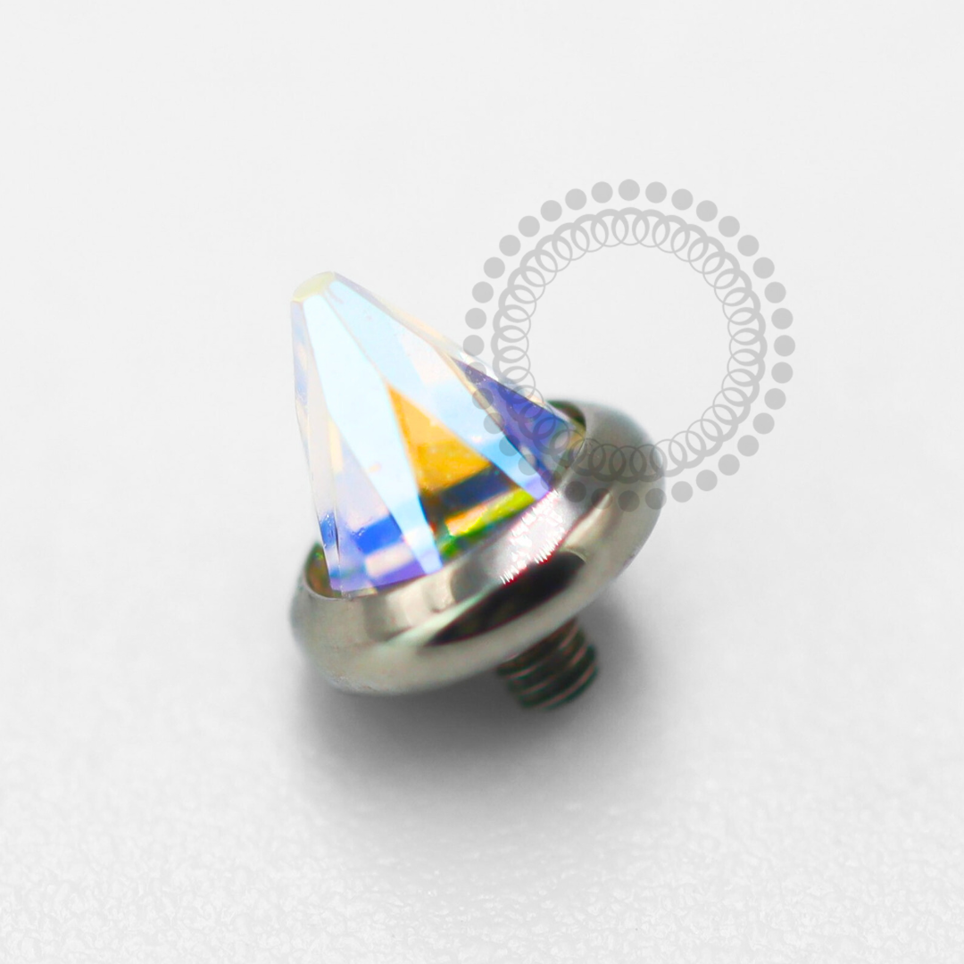 TN1622 Topo Zirconia Cônica Boreal Titânio ASTM F-136