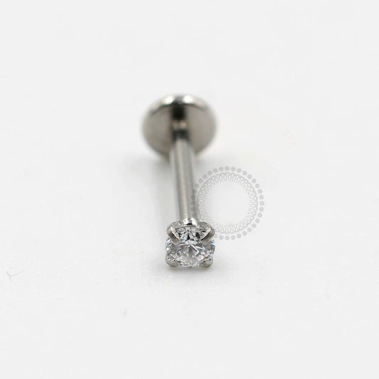 PB14 Labret Zirconia Aço 316L