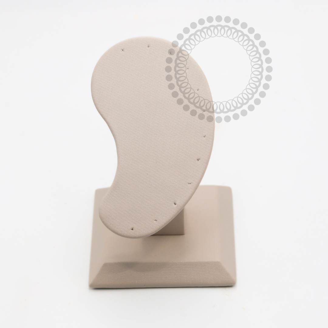 EP36 Ear Display Stand with Fixed Suspension, 12 Holes, Off White 