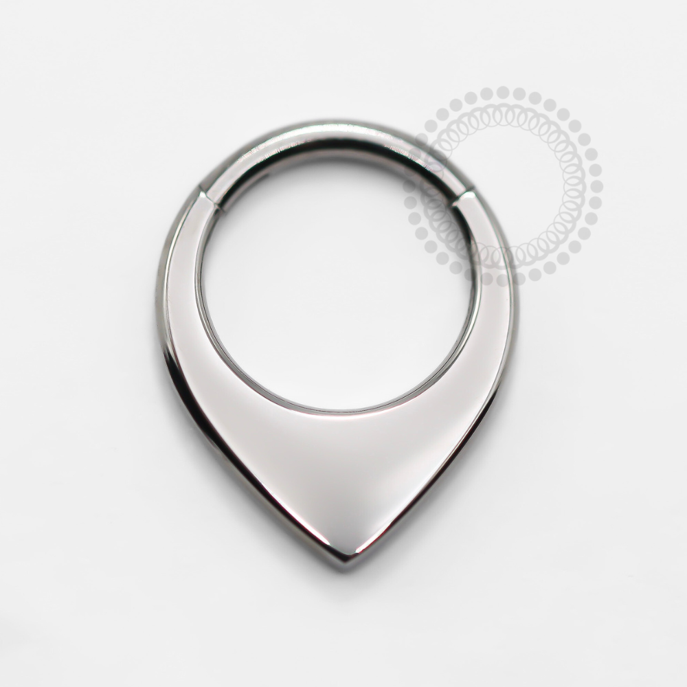 TN1279 Segmento Gota Frontal Titânio ASTM F-136