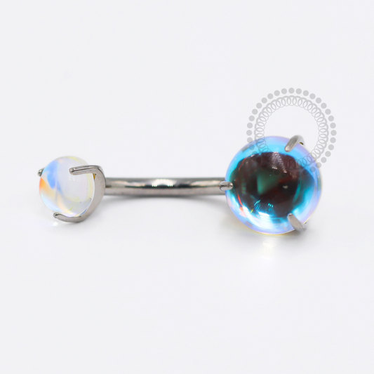 TN1815 Navel Moonstone Titânio ASTM F136