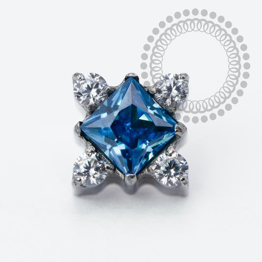 TN1971 Top Star Super Nova Sapphire Titanium ASTM F-136 