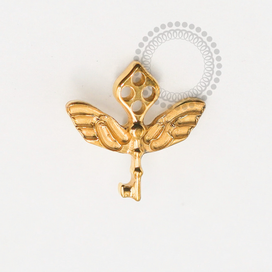 TN1779 Top Key Portal Harry Potter Titanium PVD Gold 