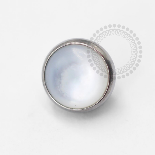 TN1435 Topo Microdermal Pedra Moon Titânio ASTM F-136