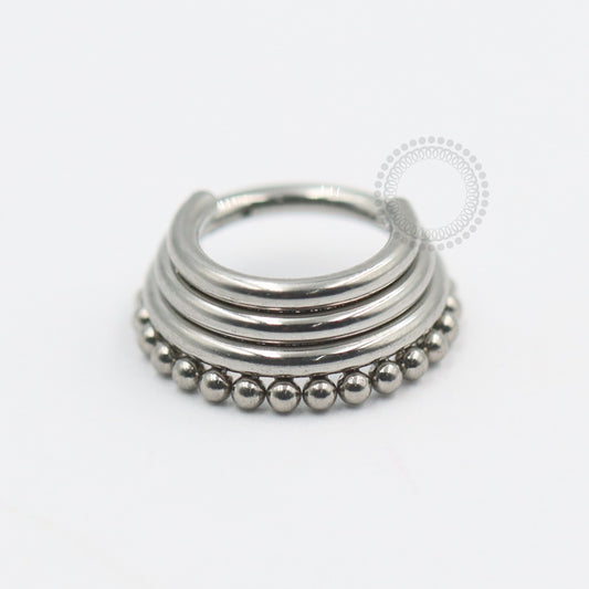 TN545 Segmento 3 Linhas Com Esferas Titânio ASTM F136