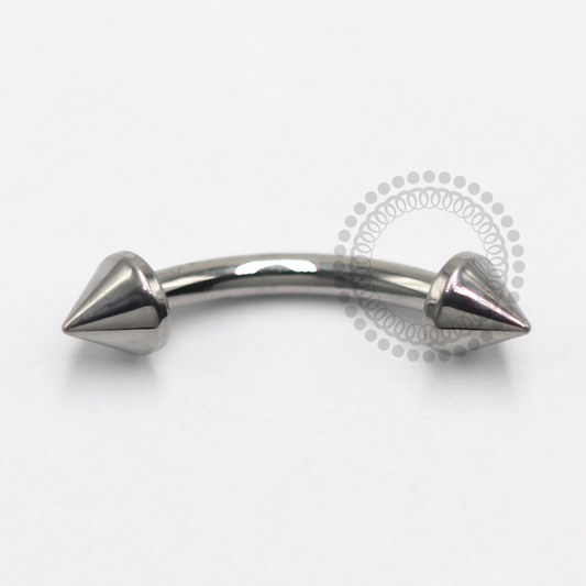 TN1501 Microbell Curvo Spike Titânio ASTM F-136