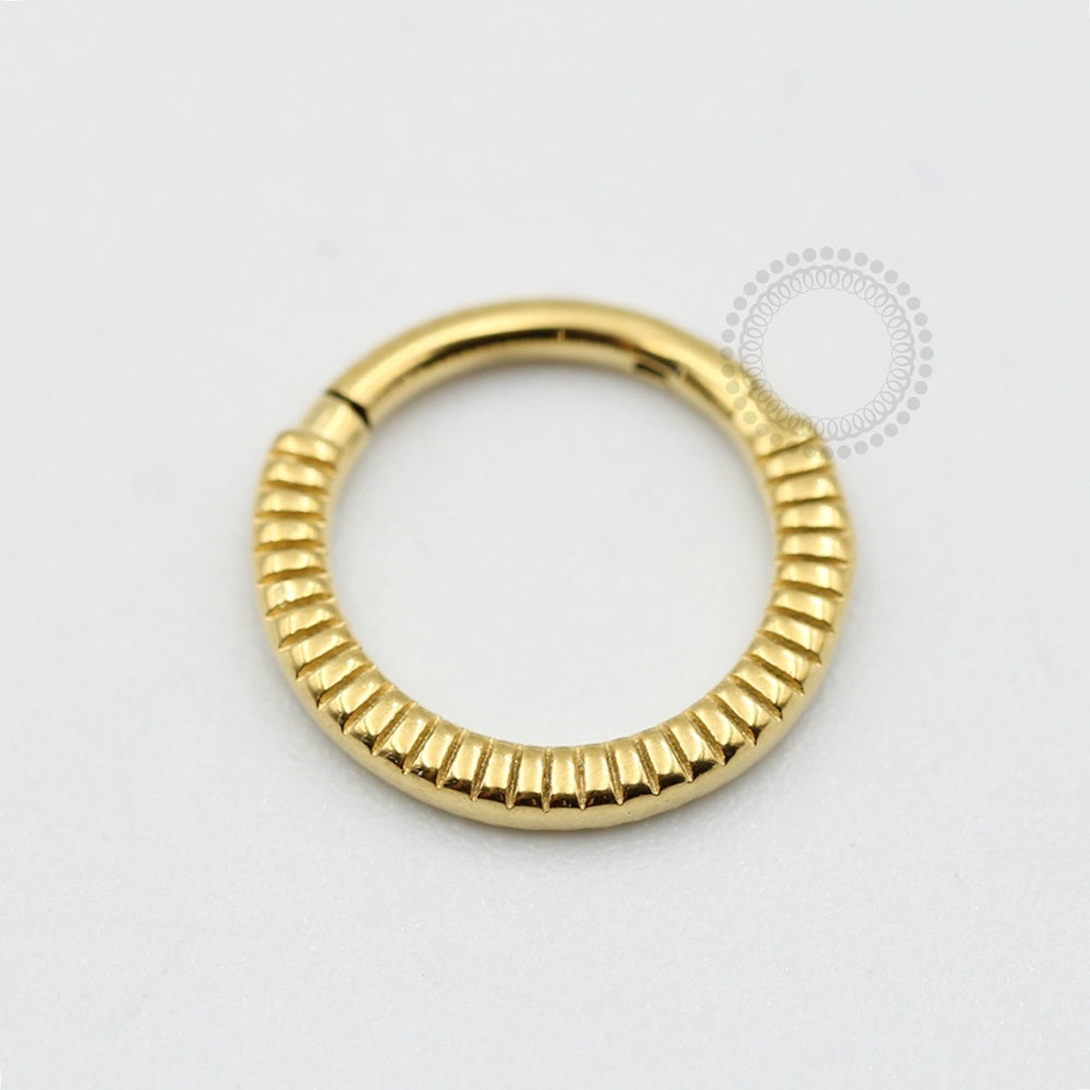 PVD39 Segmento indiano (modelo 2) aço PVD Gold