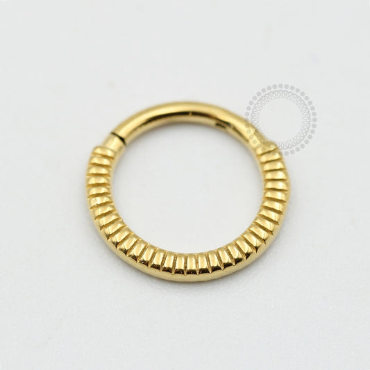 PVD39 Segmento indiano (modelo 2) aço PVD Gold