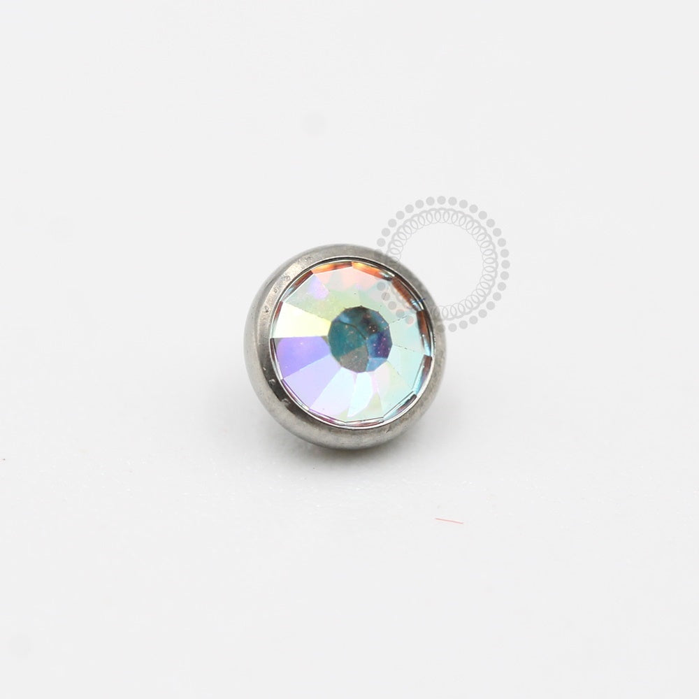 TN1213 Topo Pedra Cristal Boreal 0.9mm Titânio ASTM F136