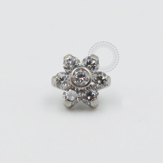 TN306 Topo Flor Zirconias Titanio ASTM F136