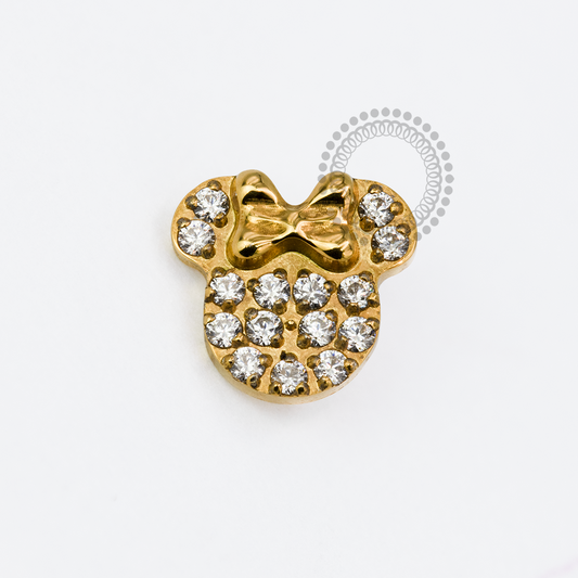 TN1915 Top Minnie Mouse Titanium PVD Gold 