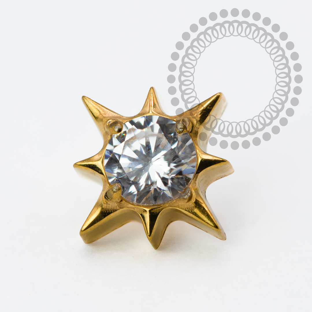 TN1970 Top Star Super Nova Titanium PVD Gold 